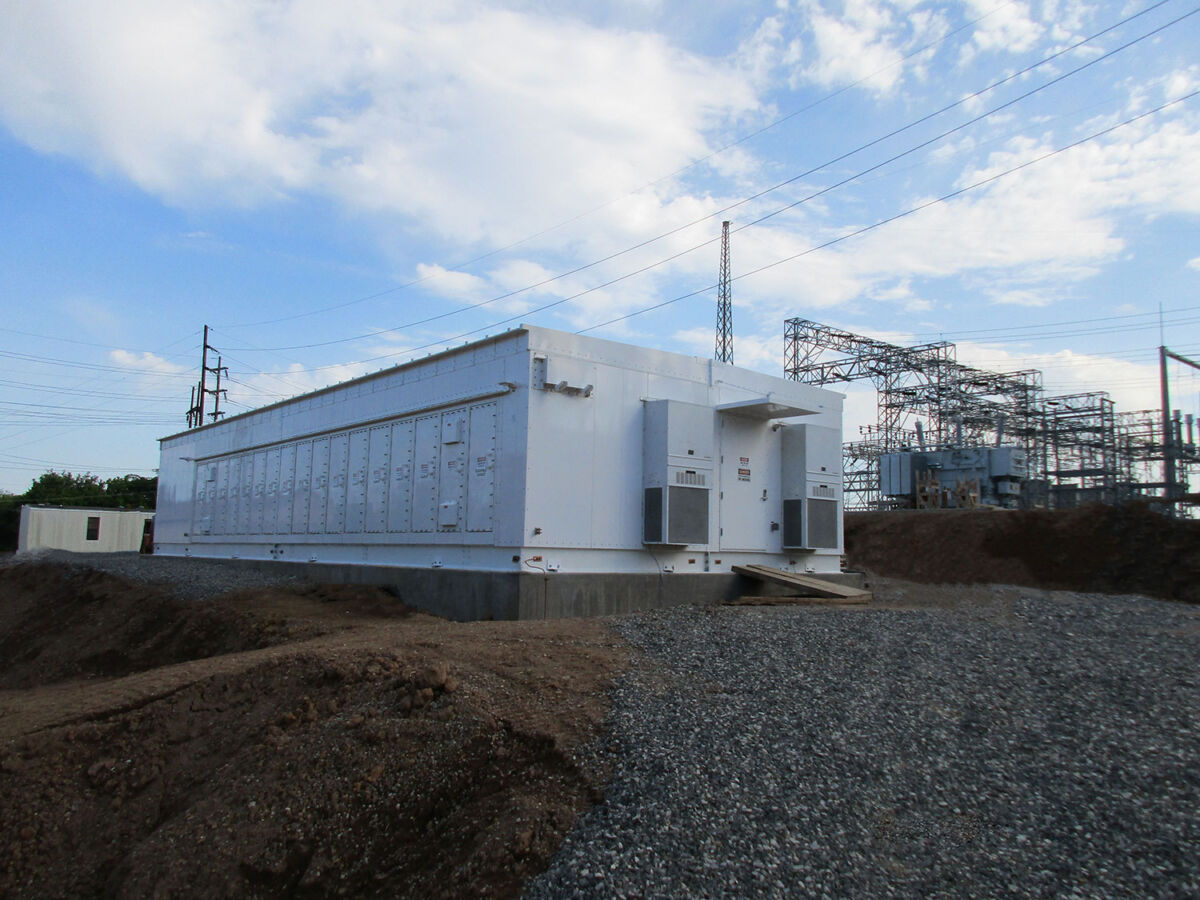 Switchgear Enclosure in a Substation