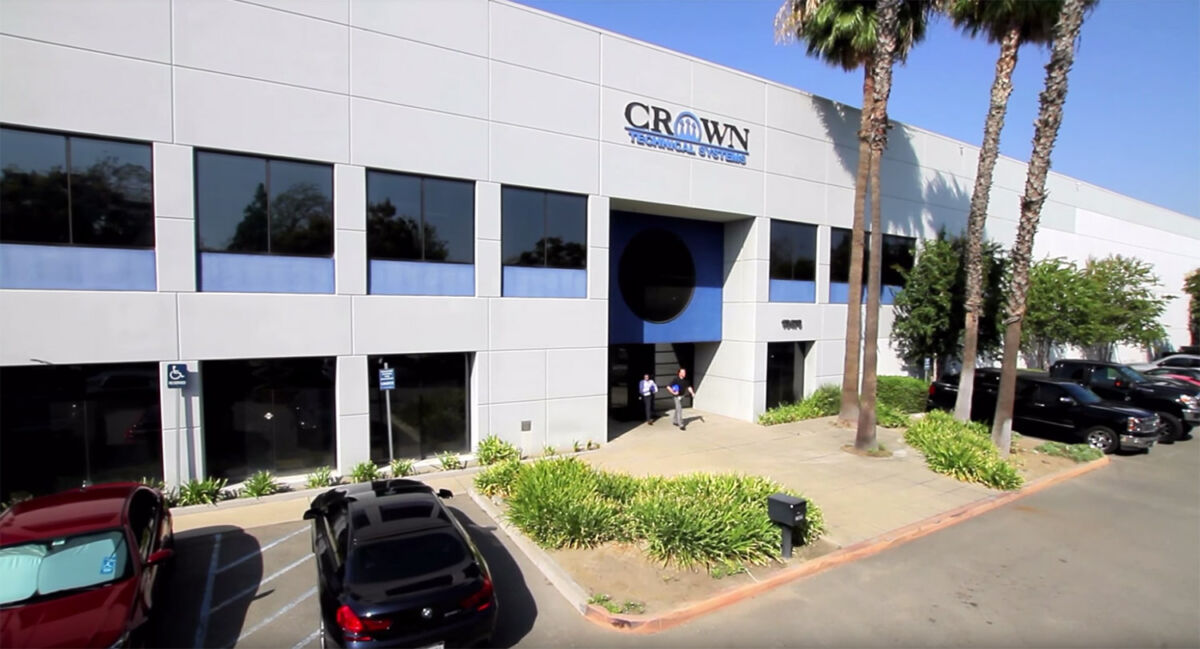 Crown Technical Systems HQ facility in Fontana, California.