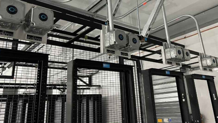 Meet Me Room pre-fabricated enclosure