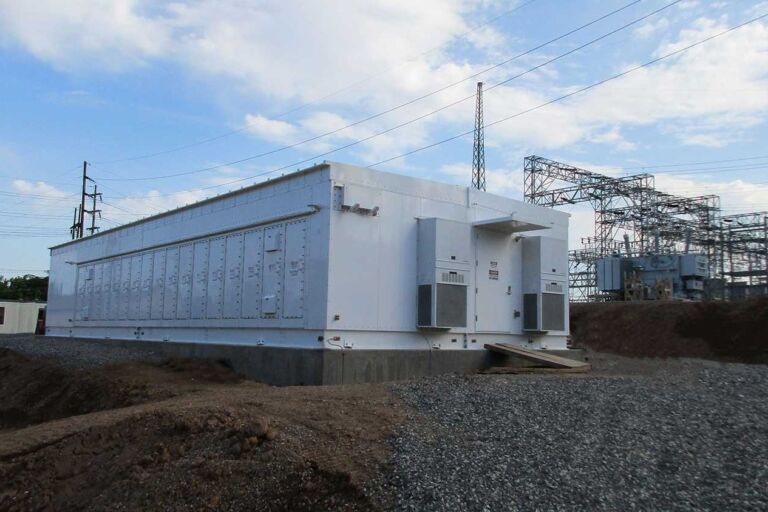 Switchgear Enclosure in a Substation