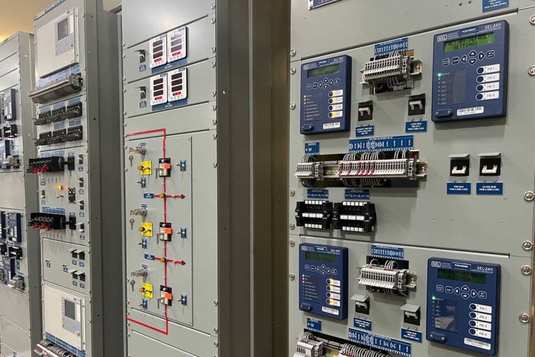 Relay control panels